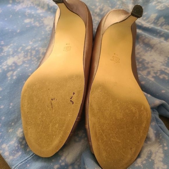 Caparros Taupe heels with bling - EUC worn once - 11W - Picture 4 of 8